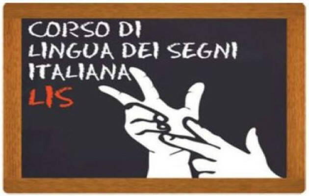 Provincia Cremona AL VIA IL CORSO LIS (LINGUA DEI SEGNI ITALIANA) DI SECONDO LIVELLO