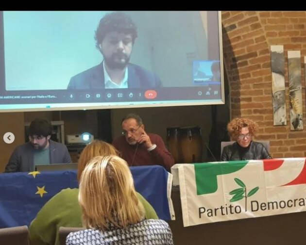 PD Casalmaggiore Incontro sulle elezioni americane con Benefei, Bonaldi e Bellini
