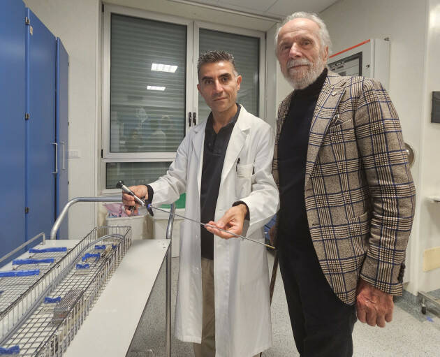 ASST Crema Urologia, nuova strumentazione per trattare i calcoli dell’uretere