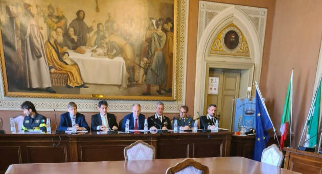  Comitato provinciale per l’ordine e la sicurezza pubblica a Casalmaggiore.