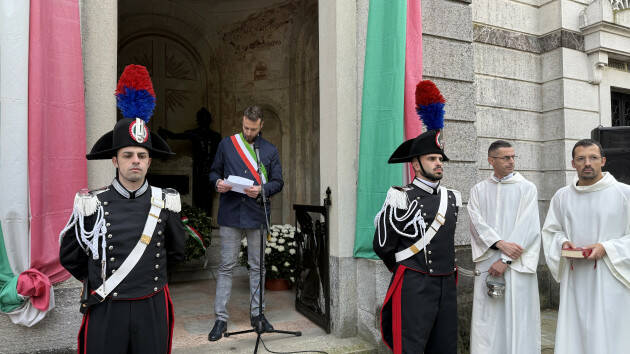 Cremona Il discorso di Fabio Bergamaschi il 2 novembre