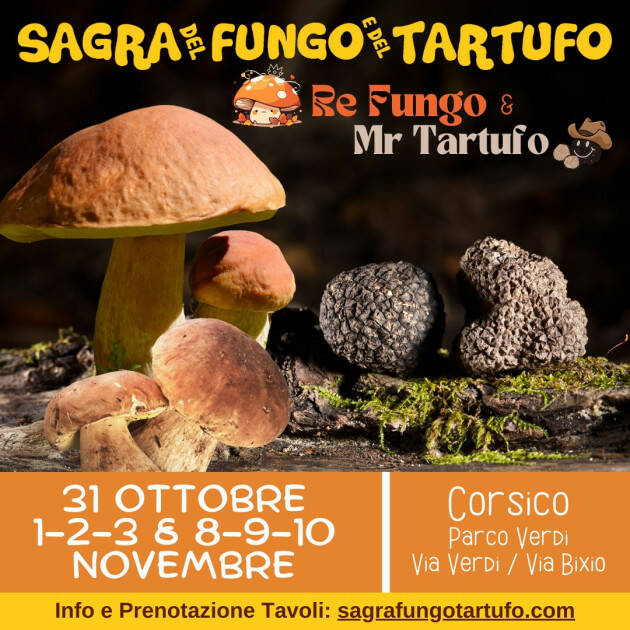  Buonissima la prima per 'Re Fungo e Mr. Tartufo' a Corsico (Milano).