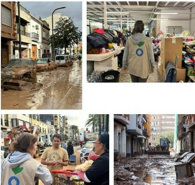 ALLUVIONE A VALENCIA: AZIONE CONTRO LA FAME SUL CAMPO