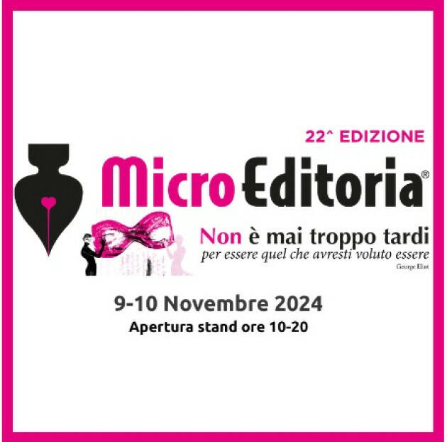 Nel fine settimana  vi aspettiamo alla  Rassegna della MicroEditoria di Chiari (BS)