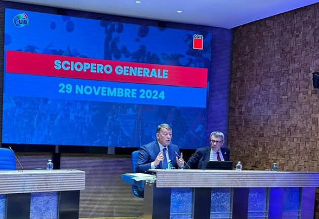 Manovra pessima Dopo incontro con Meloni  Cgil e  Uil confermano sciopero del 29