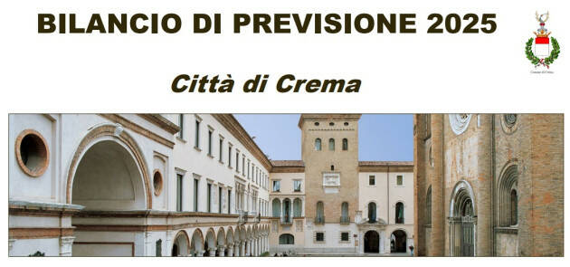 Crema Città del Benessere BILANCIO DI PREVISIONE