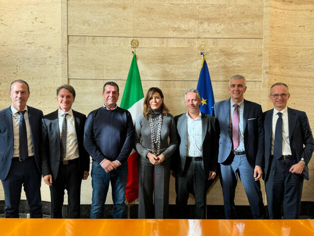 DELEGAZIONE CREMONESE INCONTRA MINISTRA SANTANCHÈ