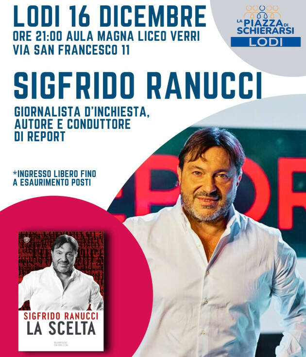Lodi Presentazione libro La Scelta di Sigfrido Ranucci