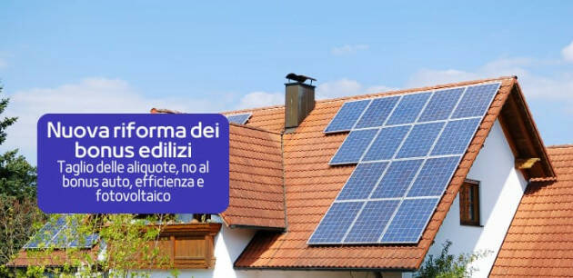 Nuova riforma bonus: cambiano le aliquote