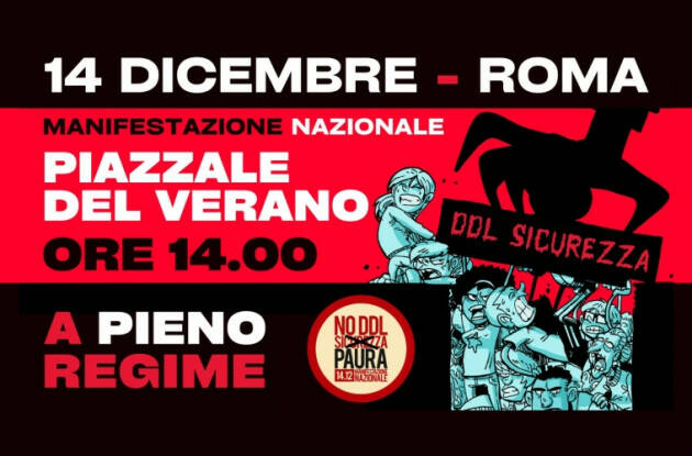 Sicurezza, Pd aderisce a manifestazione del 14 a Roma