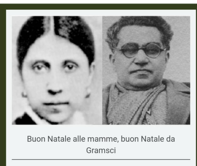 Buon natale… carissima mamma di Antonio Gramsci