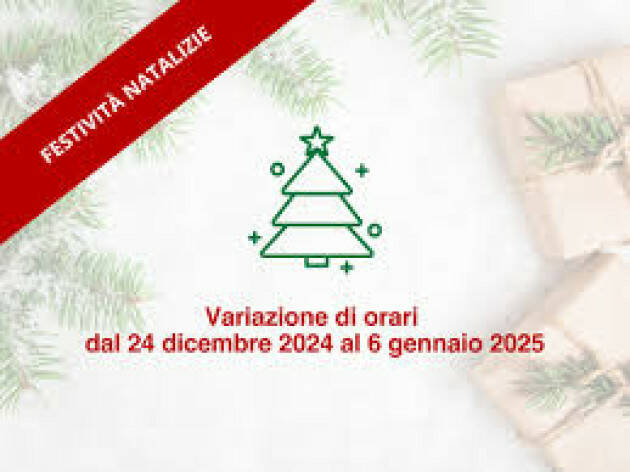 ASST CREMONA FESTIVITÀ NATALIZIE IL CALENDARIO DELLE APERTURE