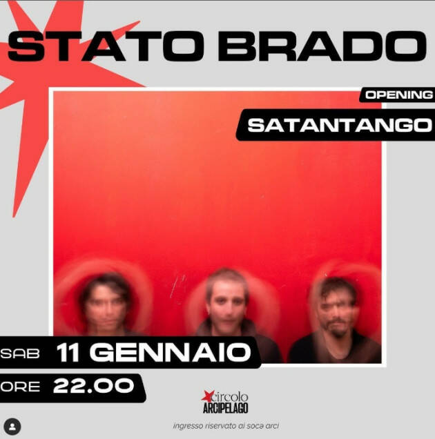 (CR) Eccoci con il primo live dell’anno in Arcipelago: Stato Brado