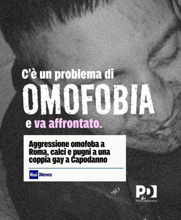 Omofobia, Schlein: solidarietà a ragazzi aggrediti