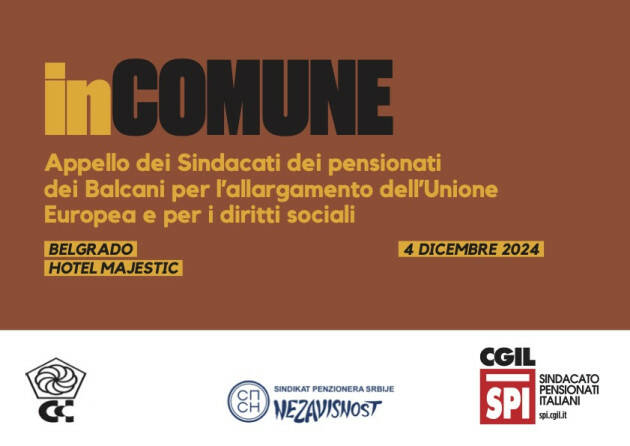 Anziani I Balcani nell'Unione Europea L'appello dei sindacati dei pensionati