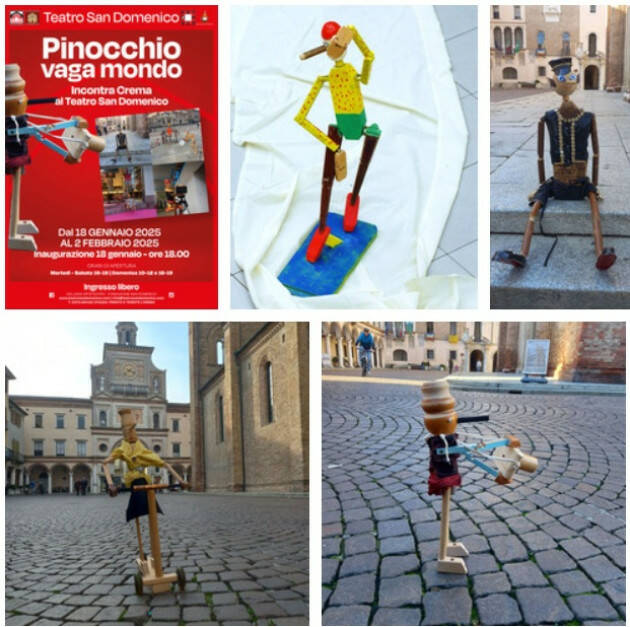 Crema Galleria Arteatro: il 18 gennaio inaugura la mostra 'Pinocchio vaga mondo'