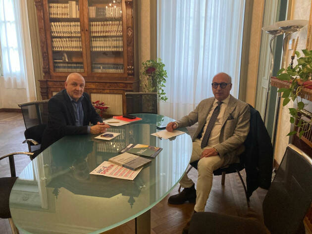 ANCE CR Roberto Mariani incontra il  Presidente Carlo Paolo Beltrami