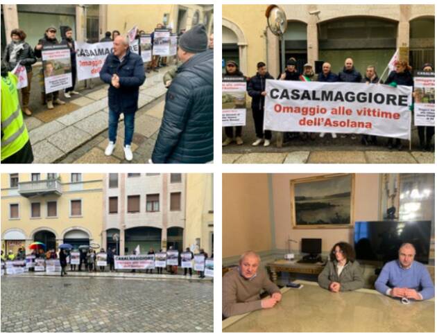 Manifestazione per la tangenziale di Casalmaggiore: incontro con il presidente Mariani