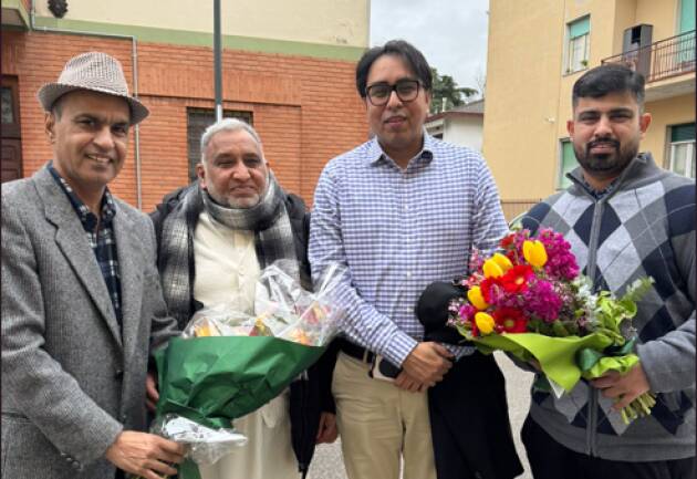 Shahbaz Gill  a Cremona denuncia la violazione diritti umani in Pakistan