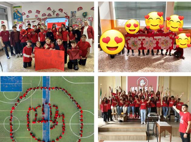  Giornata anti Bullismo: le tre scuole vincitrici del #MabastaFlashmob con 260 foto in gara