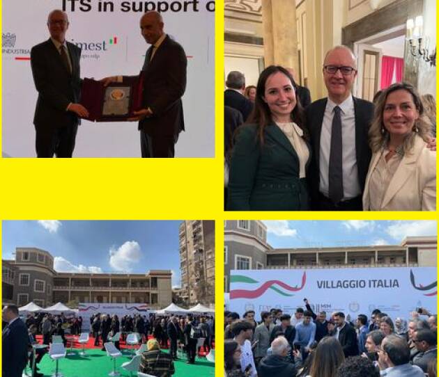 ITS Academy Cremona tra le 48 Fondazioni in Egitto con Il Ministro Valditara