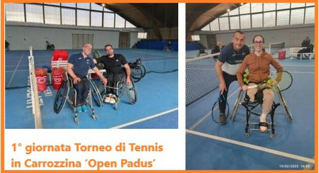 I risultati delle gare 1° e 2° giornata Torneo di Tennis in Carrozzina ‘Open Padus’