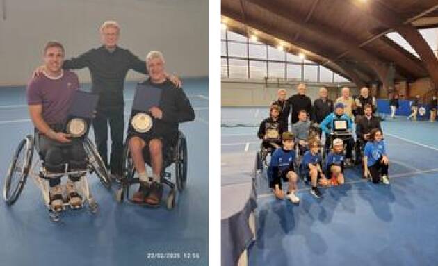 (CR) Canottieri  ‘Bissolati’ 3° giornata Torneo Internazionale Tennis in Carrozzina