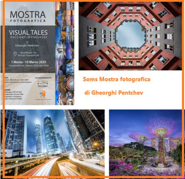 Soms VISUAL TALES – RACCONTI DI PAESAGGI Mostra fotografica di Gheorghi Pentchev