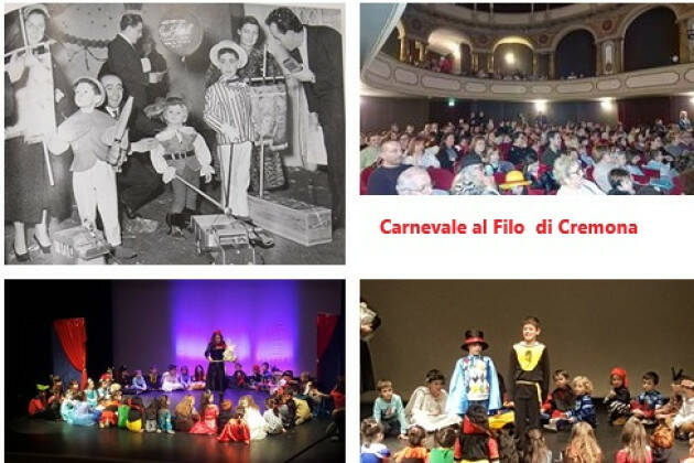 (CR) CARNEVALE DEI BAMBINI presso il Teatro Filodrammatici