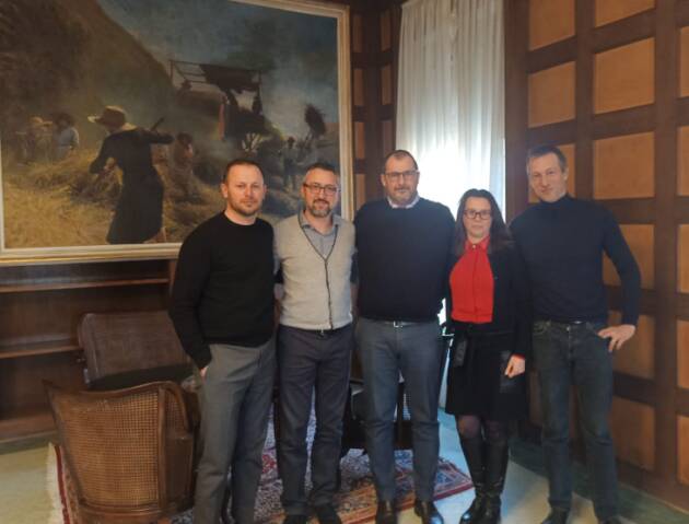 PILONI (PD)  IN VISITA AL CONSORZIO AGRARIO DI CREMONA