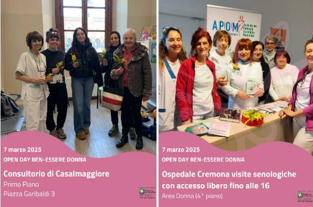 ASST CREMONA OPEN DAY BEN ESSERE DONNA