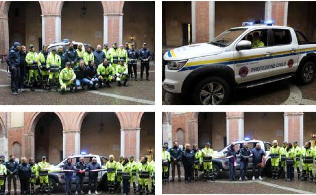  Presentato il nuovo mezzo in dotazione alla Protezione Civile