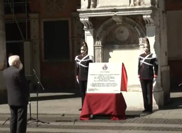 (CR) Oggi Giornata nazionale in memoria delle vittime dell'epidemia da Coronavirus