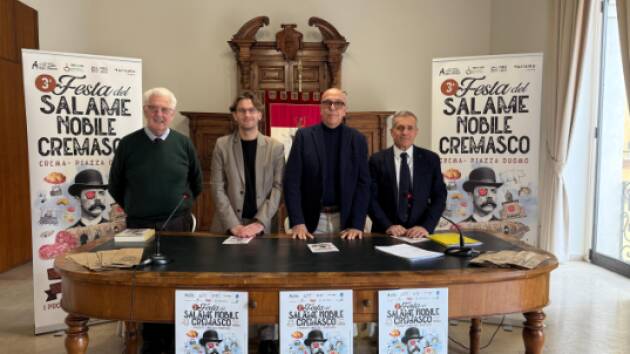 Presentata la Terza Edizione della Festa del Salame Nobile Cremasco