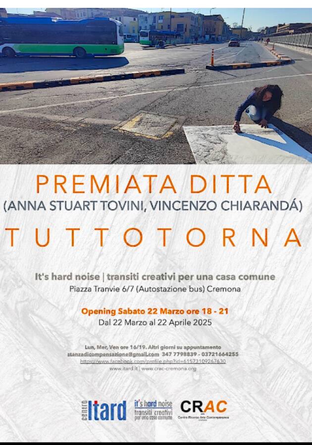 (CR) Premiata Ditta (Anna Stuart Tovini, Vincenzo Chiarandà) TUTTOTORNA