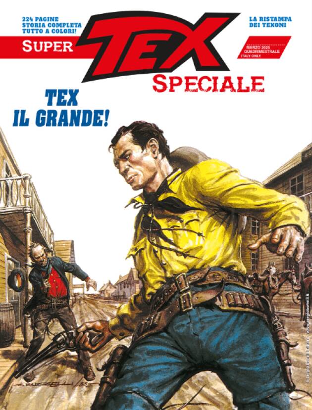 Super Tex a Colori n.1 'Tex il Grande': il fascino del selvaggio West | Romano Pesavento