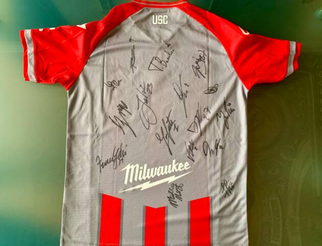 (CR) Una maglia della Cremonese per ricordare Vittorio Staccione a Mauthausen-Gusen