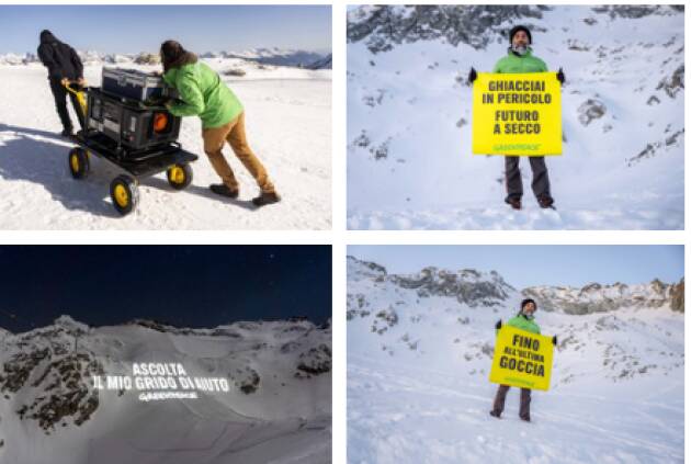 GREENPEACE: ADDIO AI GHIACCIAI ITALIANI ENTRO FINE SECOLO