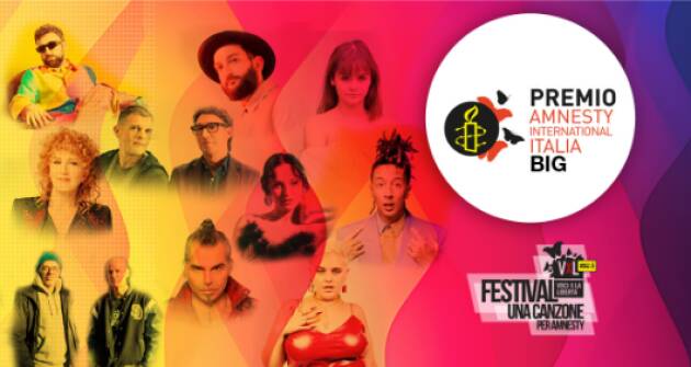 LE DIECI CANZONI IN FINALE PER IL PREMIO AMNESTY INTERNATIONAL ITALIA