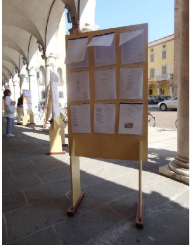 A Piadena 5a edizione di Poesia A Strappo intitolata : SPERANZA