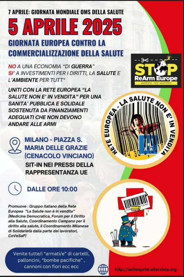 Medicina Democratica Meno spese militari, più investimenti per la Sanità Pubblica