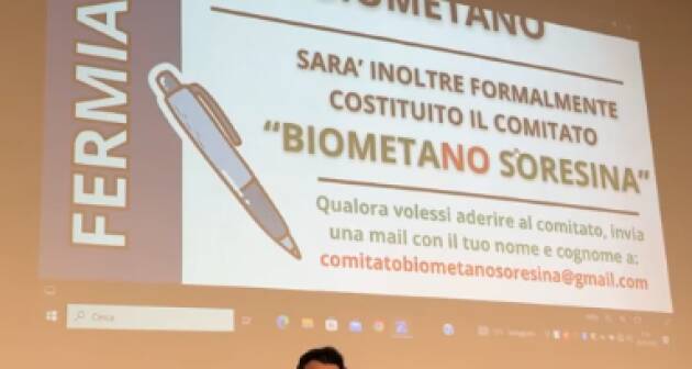 Soresina NO al Biometano continua la raccolta firme