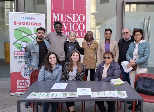 NASCE IL COMITATO TERRITORIALE CREMA e CREMASCO PER IL Sì AL REFERENDUM CITTADINANZA