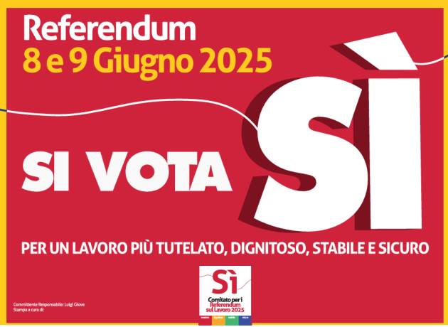 Al via la campagna referendaria per i 5 SI a Cremona