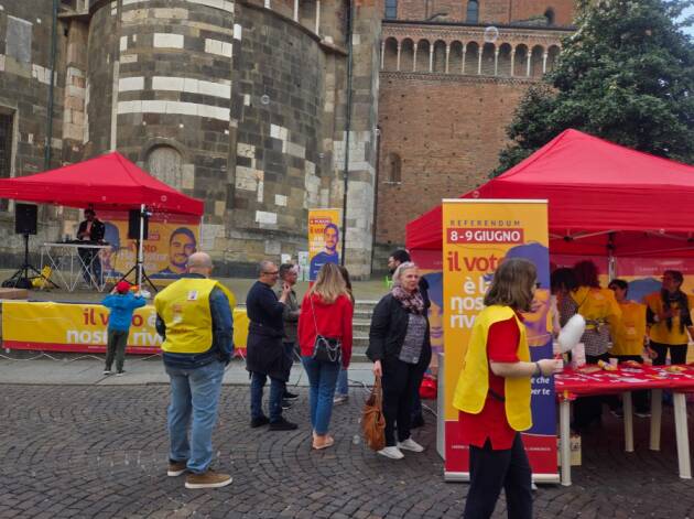 Al via la campagna referendaria per i 5 SI a Cremona
