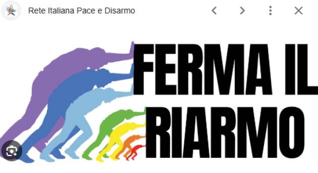 Crema Schierarsi torna in piazza: No al riarmo europeo. 