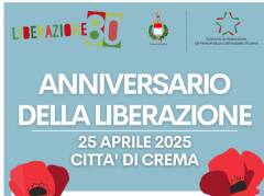 Crema celebra il 25 aprile - Festa della Liberazione
