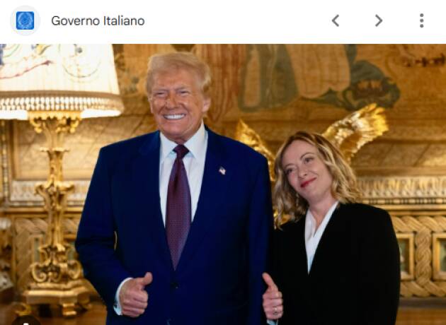 Meloni e Trump ,incontro senza esito | Giorgio De Micheli