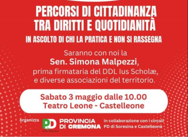 Verso i Referendum Castelleone Percorsi di cittadinanza, tra diritti e quotidianità