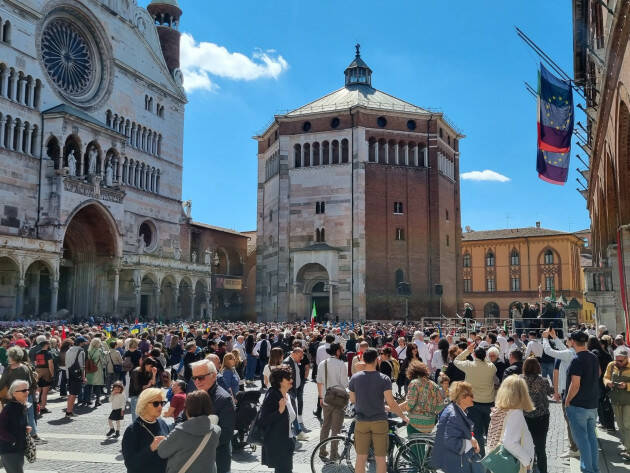 Cremona 80esimo Liberazione Celebrato il 25 aprile 2025 Una piazza orgogliosamente antifascista